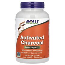 Activated Charcoal Активированный уголь NOW Foods Activated Charcoal Активированный уголь NOW Foods