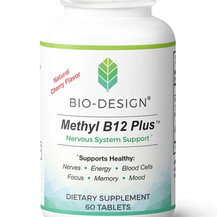 Вітамін C Methyl B12 Plus Natural Cherry Flavor Bio-Design Вітамін C Methyl B12 Plus Natural Cherry Flavor Bio-Design