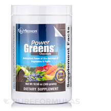 Power Greens Chocolate Flavor Супергринс NuMedica 300 г