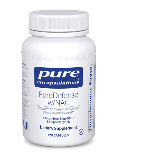 Основное фото товара Pure Encapsulations, N-ацетилцистеин, PureDefense with NAC, 120 к