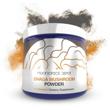 Chaga Mushroom Extract Powder Грибы Чага Nootropics Depot