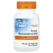 Фото товара Trans-Resveratrol 200 with Resvinol 200 mg Фото товара Транс-Ресвератрол 200 мг, Trans-Resveratrol 200 mg, 60 капсул