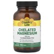 Фото товару Country Life, Chelated Magnesium 250 mg, Магній Хелат, 90 таблето