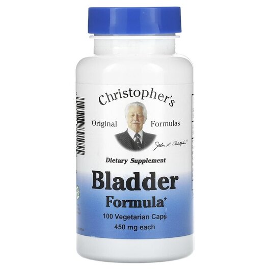 Основне фото товару Bladder Formula 475 mg, Підтримка сечового міхура, 100 капсул