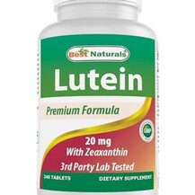 Lutein Лютеин Best Naturals 240 таблеток