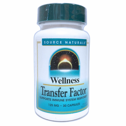Основное фото товара Трансфер Фактор 125 мг, Wellness Transfer Factor, 30 капсул