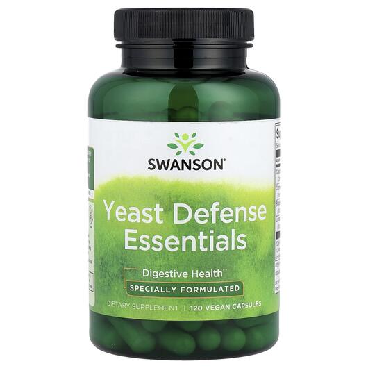 Основное фото товара Yeast Defense Essentials Основное фото товара Swanson, Поддержка Кандиды, Yeast Defense Essentials, 120 капсул