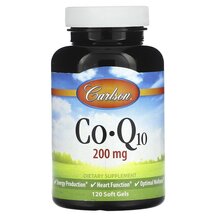 Убіхінол CoQ10 200 mg Carlson 120 капсул
