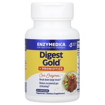 Ферменти з Пробіотиками Digest Gold + Probiotics 45 капсул Ферменти з Пробіотиками Digest Gold + Probiotics 45 капсул
