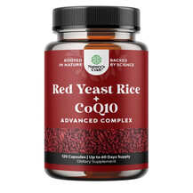 Червоний дріжджовий рис Red Yeast Rice + CoQ10 Nature's