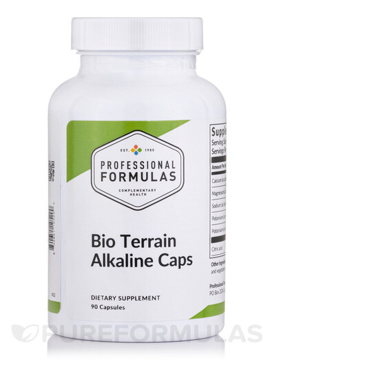 Основное фото товара Bio Terrain Alkaline Caps Основное фото товара Баланс уровня pH, Bio Terrain Alkaline Caps, 90 капсул