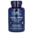 Фото товару Ginkgo Biloba Certified Extract 120 mg Фото товару Life Extension, Ginkgo Biloba 120 mg, Гінкго Білоба 120 мг, 365 к