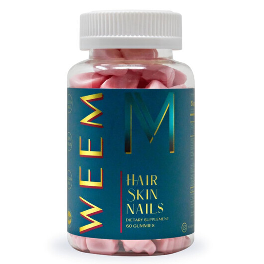Основне фото товару WEEM, Hair Skin Nails, Шкіра нігті волосся, 60 таблеток