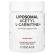 Фото товару Liposomal Acetyl L-Carnitine+ Фото товару CodeAge, Liposomal Acetyl L-Carnitine+, Ацетилкарнітин, 90 капсул