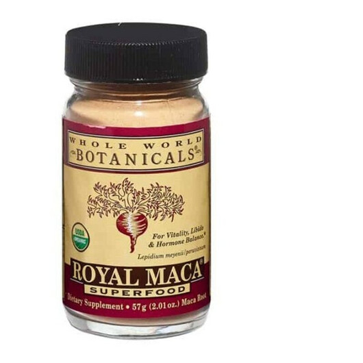 Основне фото товару Whole World Botanicals, Royal Maca SuperFood Powder, Мака, 57 г