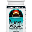 Фото товара Source Naturals, Омега 7, Provinal Omega-7, 60 капсул