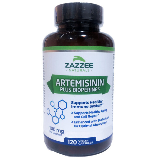 Основное фото товара Zazzee, Артемизинин, Artemisinin Plus BioPerine, 120 капсул