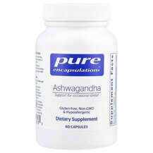 Ашвагандха Ashwagandha Pure Encapsulations 60 капсул