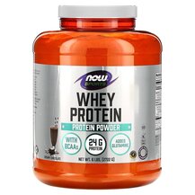 Протеїн Whey Protein Dutch Chocolat NOW Foods 2722 г