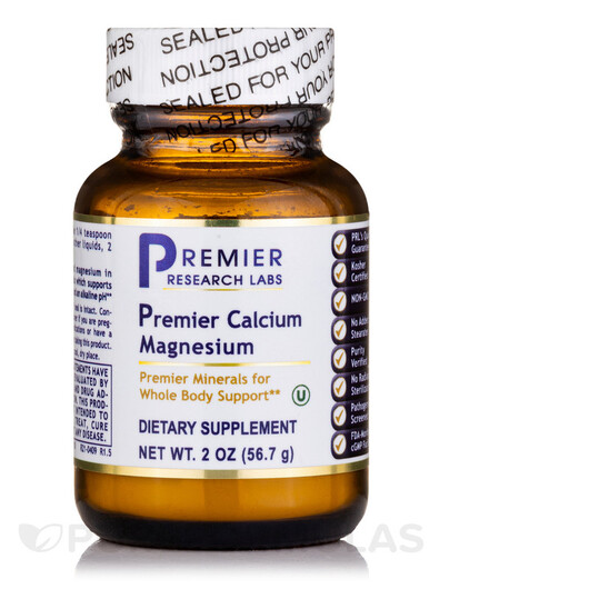 Основне фото товару Premier Calcium Magnesium, Кальцій Магній, 56.7 г