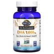 Фото товару Dr. Formulated DHA Lemon 1000 mg Фото товару Garden of Life, DHA 1000 mg, Докозагексаєнова кислота ДГК, 30 кап