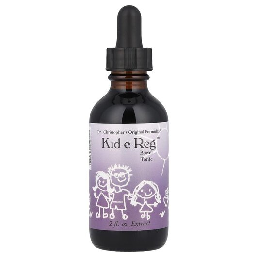 Основне фото товару Kid-e-Reg Bowel Tonic Основне фото товару Christopher's Original Formulas, Kid-e-Reg, Тонік для кишечн