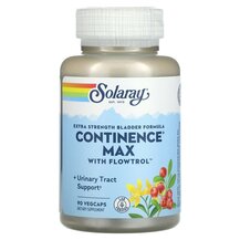 Continence Max Поддержка мочевого пузыря Solaray 90 капсул Continence Max Поддержка мочевого пузыря Solaray 90 капсул