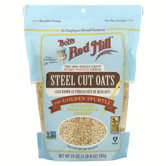 Основное фото товара Bob's Red Mill, Цельнозерновой Овес, Steel Cut Oats Whole Gr