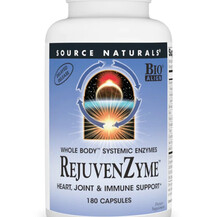 RejuvenZyme Ферменты Source Naturals 180 капсул