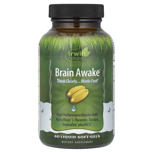 Основное фото товара Brain Awake Основное фото товара Улучшение умственной активности, Brain Awake, 60 капсул