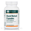 Фото товару Black Walnut Capsules Фото товару Genestra, Black Walnut Capsules, Чорний Горіх, 90 капсул