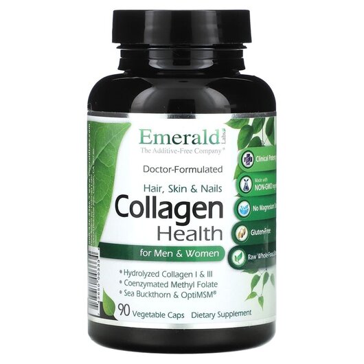Основное фото товара Collagen Health for Men & Women Основное фото товара Emerald, Коллаген, Collagen Health for Men & Women, 90 капсул