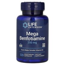 Бенфотіамін 250 мг Mega Benfotiamine 250 mg Life Extension Бенфотіамін 250 мг Mega Benfotiamine 250 mg Life Extension