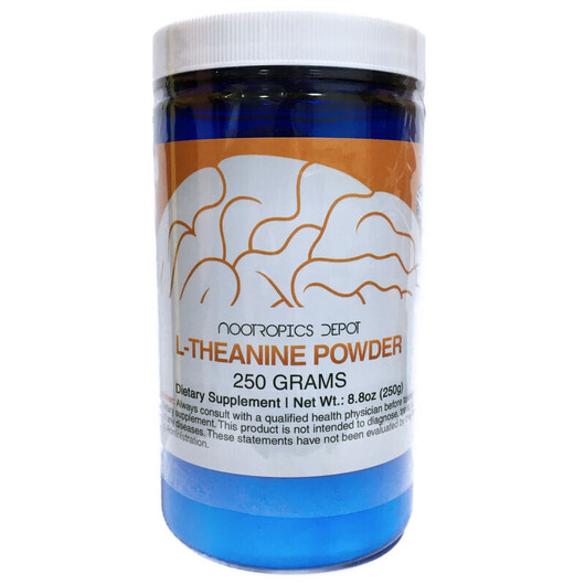 Основное фото товара Nootropics Depot, L-Теанин, L-Theanine Powder, 250 г
