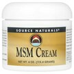 Фото товара Source Naturals, Крем, MSM Cream, 113.4 г