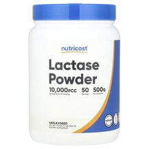 Фермент Лактаза Lactase Powder Unflavored Nutricost 500 г