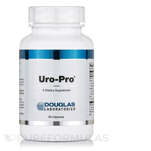 Основне фото товару Uro-Pro Основне фото товару Douglas Laboratories, Uro-Pro, Підтримка сечового міхура, 60 капс