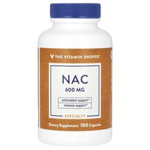 N-ацетилцистеїн NAC 600 mg TheVitaminShoppe 100 капсул