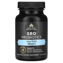 Men's SBO Probiotics 25 Billion CFU Пробиотики Ancient