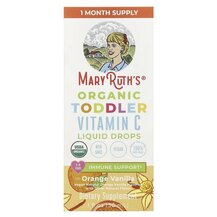 Toddler Vitamin C Liquid Drops 1-3 Years Orange + Vanilla