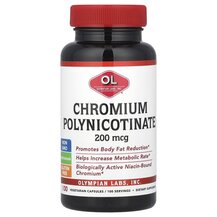 Chromium Polynicotinate 200 mcg Хром Olympian Labs Chromium Polynicotinate 200 mcg Хром Olympian Labs