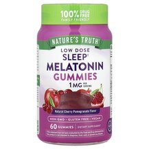 Мелатонін Melatonin 1 mg Gummies Nature's Truth 60 цукерок