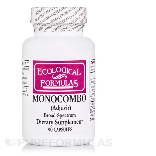 Основне фото товару Ecological Formulas, Monocombo, Екстракт плюща, 90 капсул