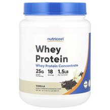 Whey Protein Concentrate Vanilla Протеин Изолят Nutricost Whey Protein Concentrate Vanilla Протеин Изолят Nutricost