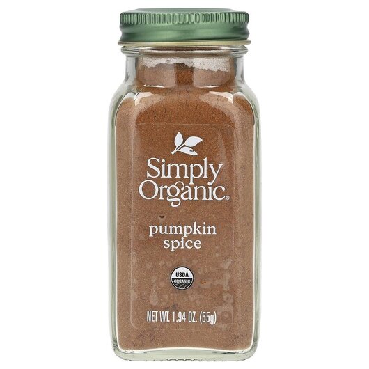 Основне фото товару Simply Organic, Pumpkin Spice, Спеції, 55 г