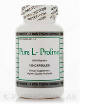 Pure L-Proline 500 mg L-Пролин Montiff 100 капсул Pure L-Proline 500 mg L-Пролин Montiff 100 капсул