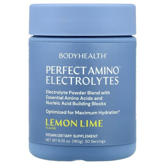 Основное фото товара Perfect Amino Electrolytes Lemon Lime Основное фото товара BodyHealth, Электролиты, Perfect Amino Electrolytes Lemon Lime, 1