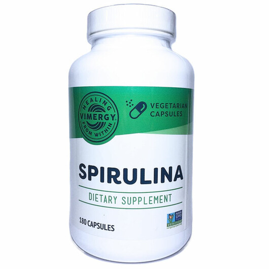 Основное фото товара Spirulina Основное фото товара Vimergy, Спирулина, Spirulina, 180 капсул