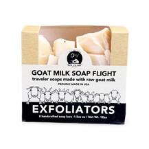 Goat Milk Soap Flight Traveler Box - ExfoGoat Milk Tattoo