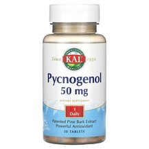 Pycnogenol 50 mg Пикногенол KAL 30 таблеток